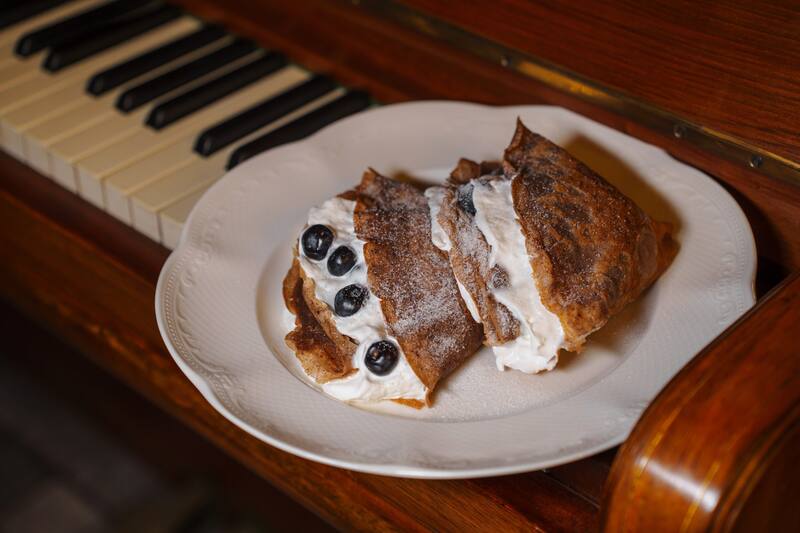 Блины из черёмухи