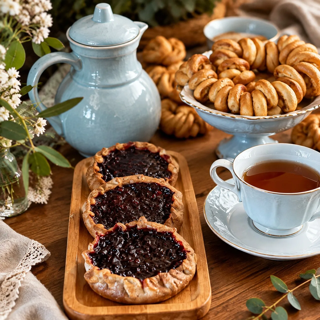 Рагулька с брусникой